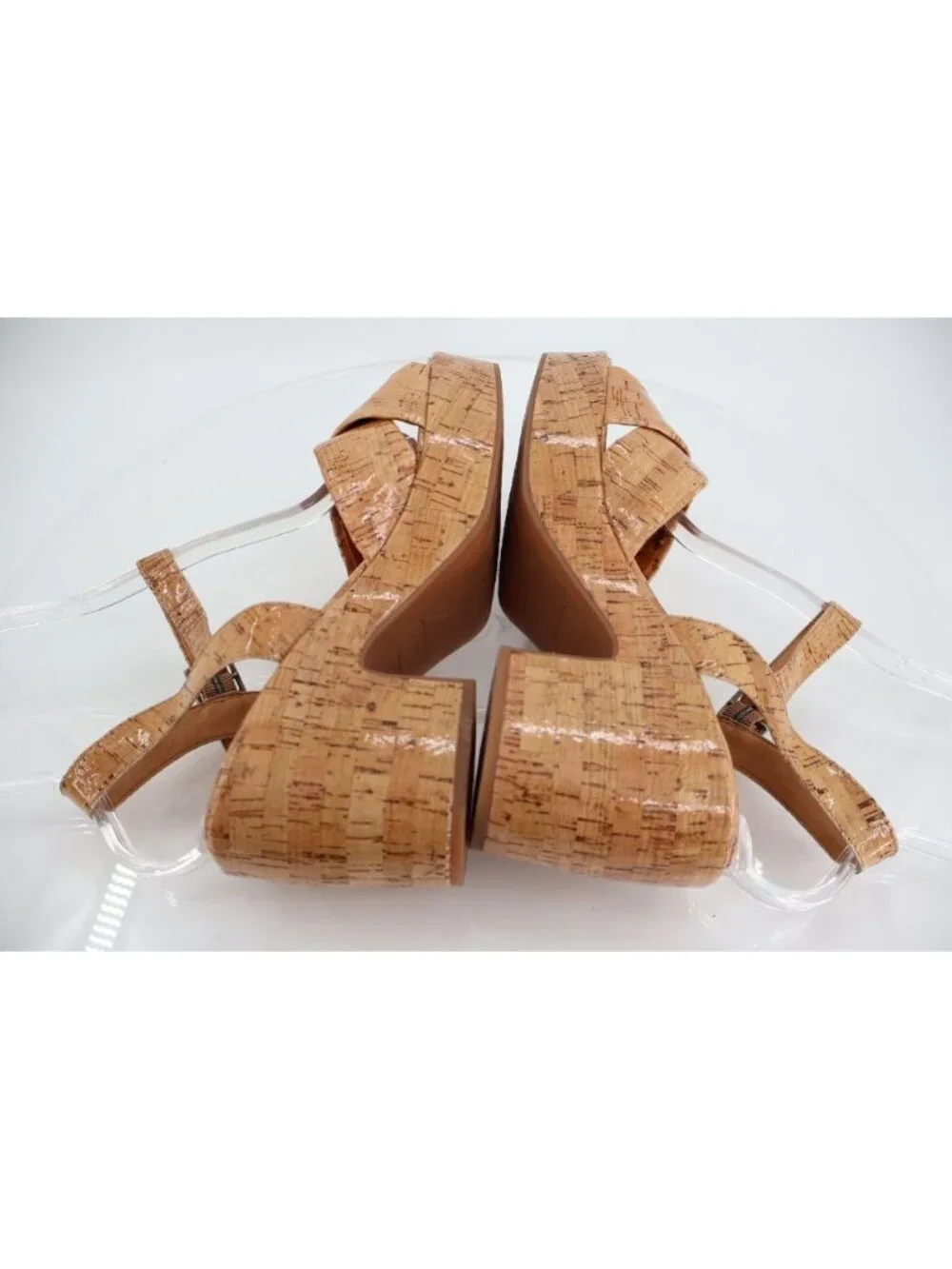 Kork-Ease Korks Calda Sandals Women's 10 Cork Platform Chunky Slingback Y2K